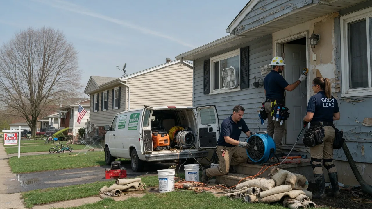 Flood Cleanup in Davidsville, PA near me