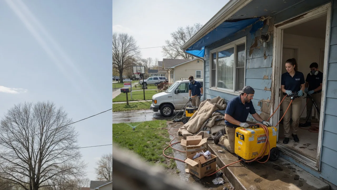 Basement Flood Cleanup in Davidsville, PA near me